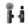 Type-C Port Professional Wireless Lavalier Microphone for Smartphones, Computers, Tablets, Plug and Play