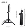 16/26/33cm LED Selfie Light Photography Lights With Tripod Bluetooth Remote Control Dimmable Ring Light For Video Live Fill Lamp