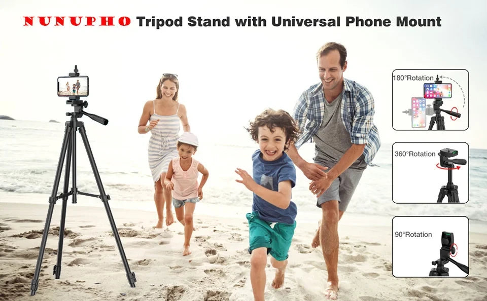 Universal Phone Tripod Stand with Remote