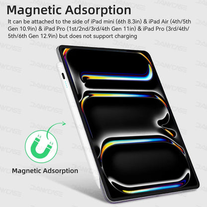 For iPad Pencil 2025 M3 Stylus Pen for Air 6 M2 Pro M4 M5 with Palm Rejection for iPad Pro 11 12.9 13 7/8/9/10/11th Mini5 6 7