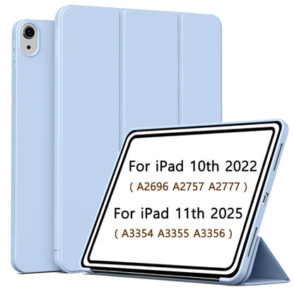 For iPad (A16) 11th Generation Case 11 Inch 2025, for iPad 10th Generation Case 10.9 2022, Magnetic Slim Trifold Stand Cover