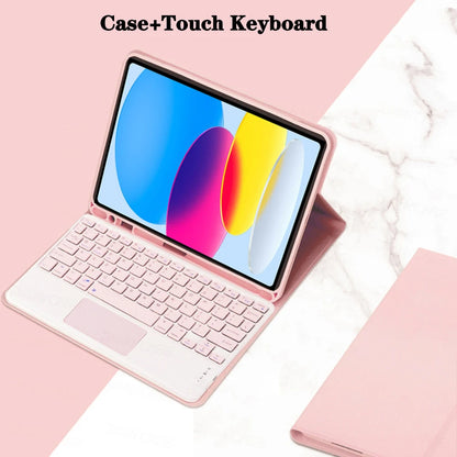 Keyboard Case for iPad 11th Gen (A16) 11 Inch 2025, Detachable Keyboard for iPad 10th Gen 10.9 Inch 2022 with Pencil Holder