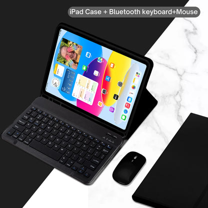 Keyboard Case for iPad 11th Gen (A16) 11 Inch 2025, Detachable Keyboard for iPad 10th Gen 10.9 Inch 2022 with Pencil Holder