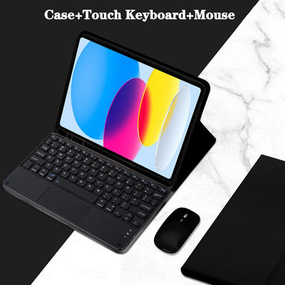 Keyboard Case for iPad 11th Gen (A16) 11 Inch 2025, Detachable Keyboard for iPad 10th Gen 10.9 Inch 2022 with Pencil Holder
